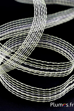 Band - Breite 25 mm - grün-weiss-apfelgrün